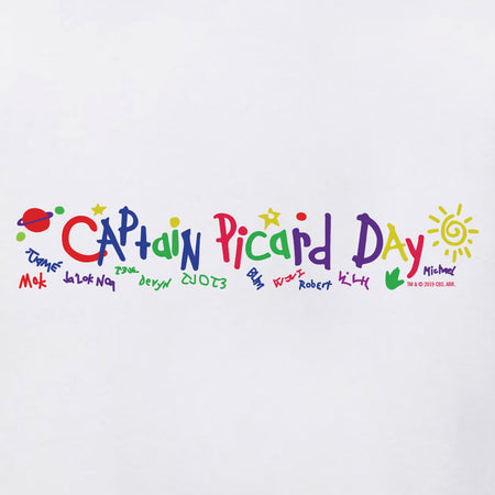 Star Trek: The Next Generation Captain Picard Day Adult Short Sleeve T-Shirt