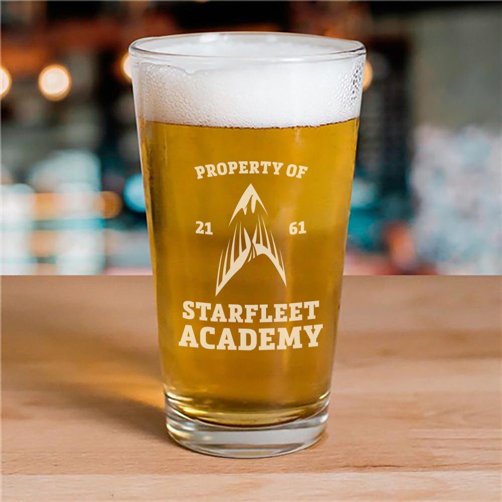 Star Trek Starfleet Academy: Flying Phoenix Delta Pint Glass