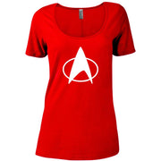 Star Trek: The Next Generation Delta Women's Relaxed Scoop Neck T-Shirt