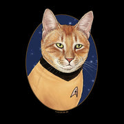 Star Trek: The Original Series Cat Captain Kirk Fleece Hooded Sweatshirt