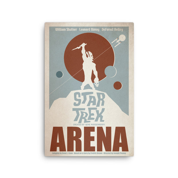 Star Trek: The Original Series Juan Ortiz Arena Premium Gallery Wrapped Canvas