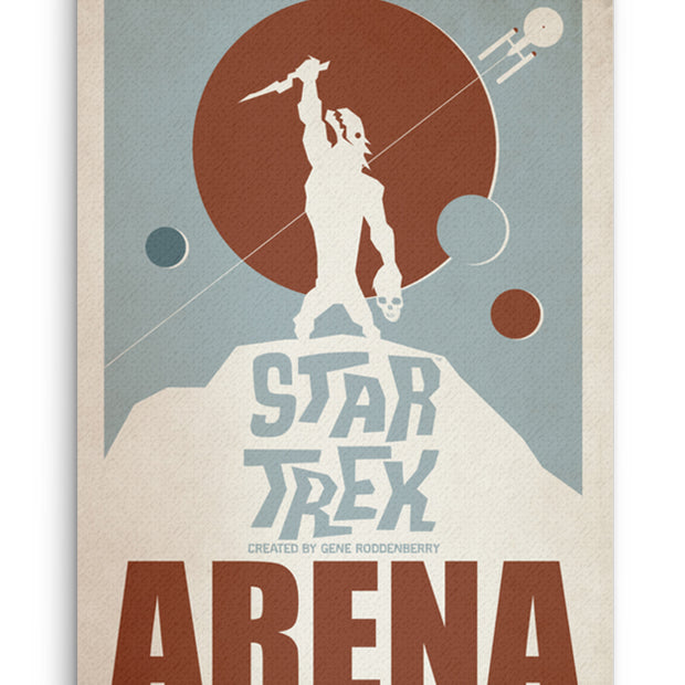 Star Trek: The Original Series Juan Ortiz Arena Premium Gallery Wrapped Canvas