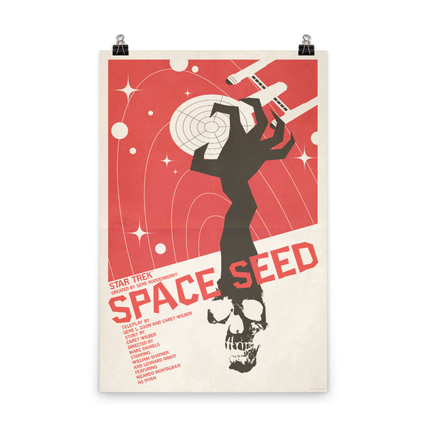 Star Trek: The Original Series Juan Ortiz Space Seed Premium Gallery Wrapped Canvas