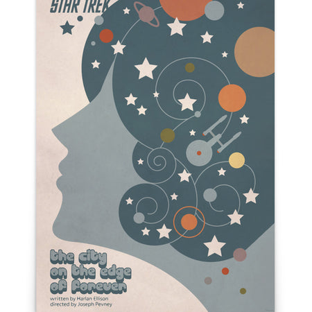 Star Trek: The Original Series The City on the Edge of Forever Arena Satin Poster
