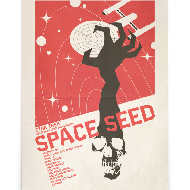 Star Trek: The Original Series Juan Ortiz Space Seed Poster