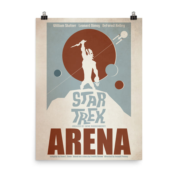 Star Trek: The Original Series Juan Ortiz Arena Satin Poster