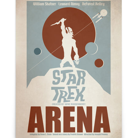 Star Trek: The Original Series Juan Ortiz Arena Satin Poster