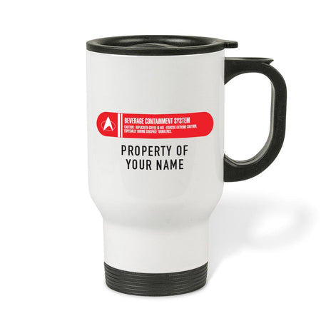 Star Trek: The Original Series Beverage Containment System Personalized Travel Mug