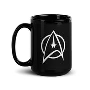 Star Trek: The Original Series Delta Black Mug