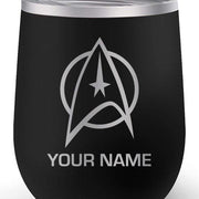 Star Trek: The Original Series Delta Personalized 12 oz Stainless Steel Wine Tumbler