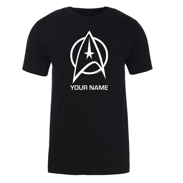 Star Trek: The Original Series Delta Personalized Adult Short Sleeve T-Shirt