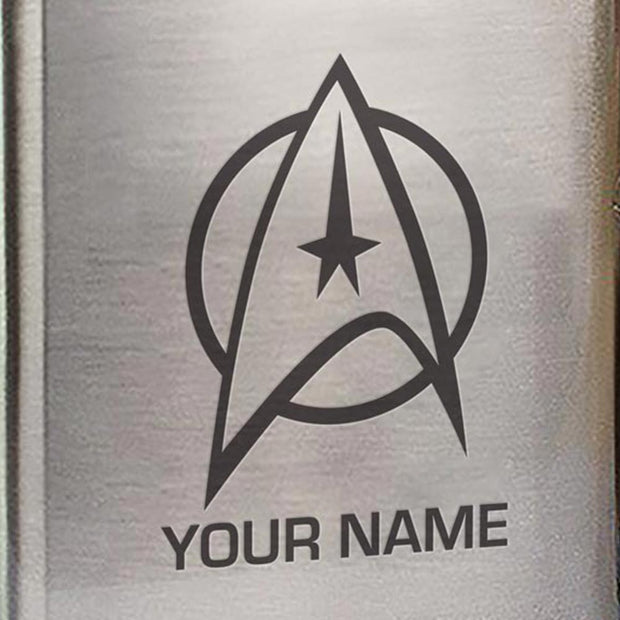 Star Trek: The Original Series Delta Personalized Stainless Steel Flask