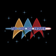 Star Trek: The Original Series Live Long and Prosper Women's Relaxed Scoop Neck T-Shirt