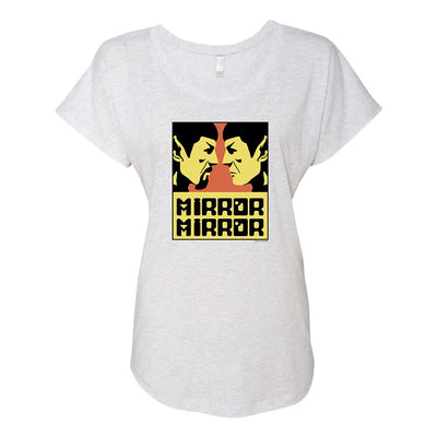 Star Trek: The Original Series Mirror Mirror Women's Tri-Blend Dolman T-Shirt
