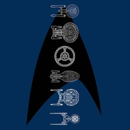 Star Trek Ships of the Line Delta Pillow - 16" x 16"