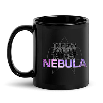 Star Trek: Voyager Coffee In That Nebula Black Mug