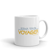 Star Trek: Voyager Logo White Mug