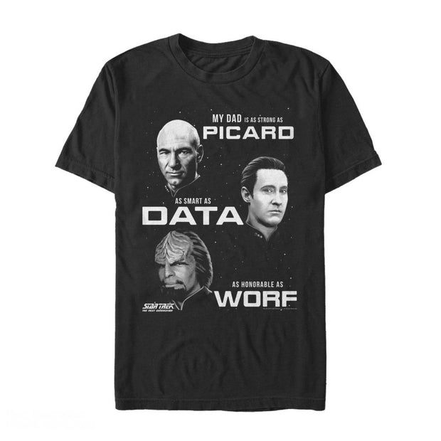 Star Trek: The Next Generation My Dad Is Graphic T-Shirt