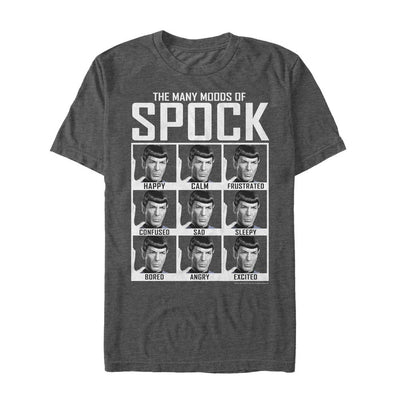Star Trek: The Original Series Moods of Spock Graphic T-Shirt