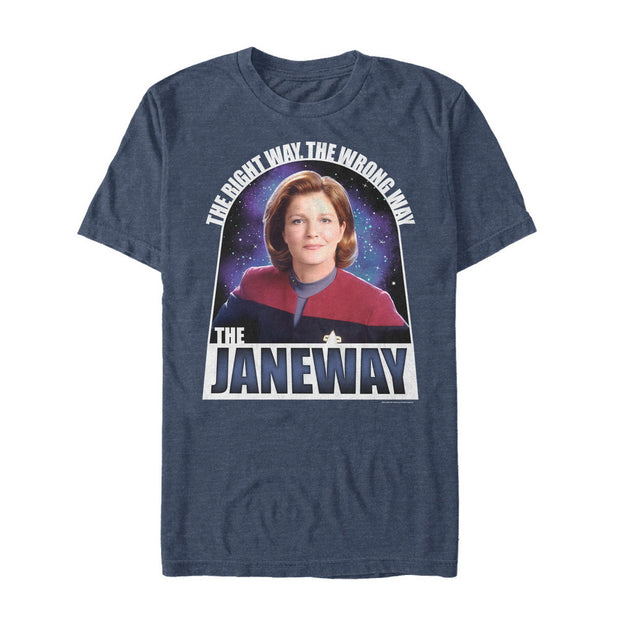 Star Trek: Voyager The Janeway The Right Way Premium T-Shirt