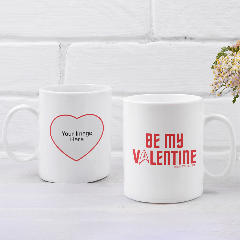 Star Trek: The Original Series Valentine's Personalized Photo Upload Mug