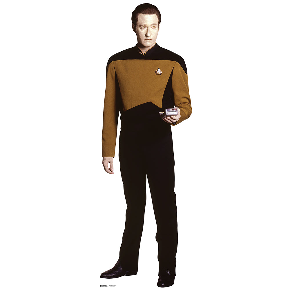 Prisnedsættelse hænge fremstille Star Trek: The Next Generation Data Cardboard Cutout Standee | Star Trek  Shop