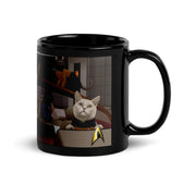 Star Trek: The Next Generation Crew Cats 11 oz Black Mug