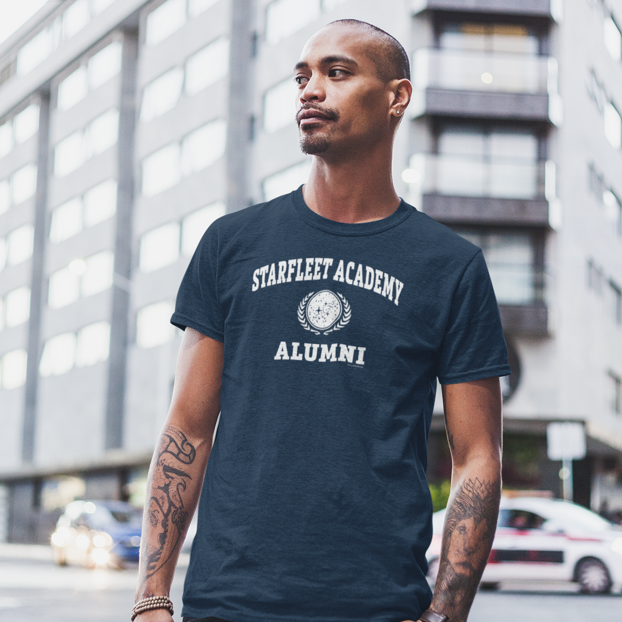 Star Trek Starfleet Academy Alumni Adult Short Sleeve T-Shirt