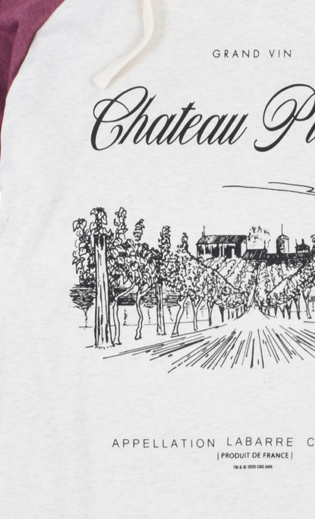 Star Trek: Picard Chateau Picard Vineyard Logo Tri-Blend Raglan Hoodie